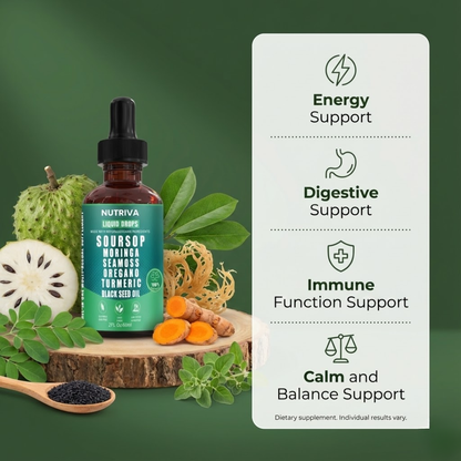 Soursop 10-in-1 Natural Drops
